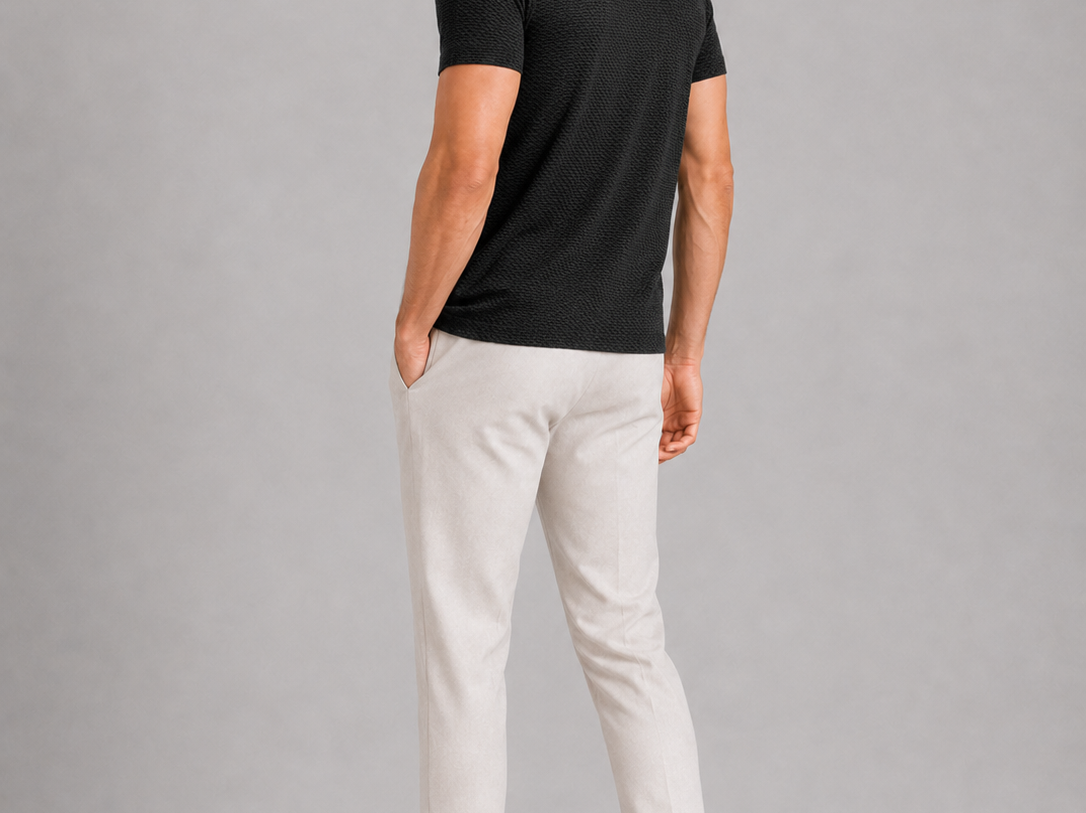 Nolan - Men's Breathable Mesh Crew Neck T-Shirt