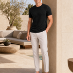 Nolan - Men's Breathable Mesh Crew Neck T-Shirt
