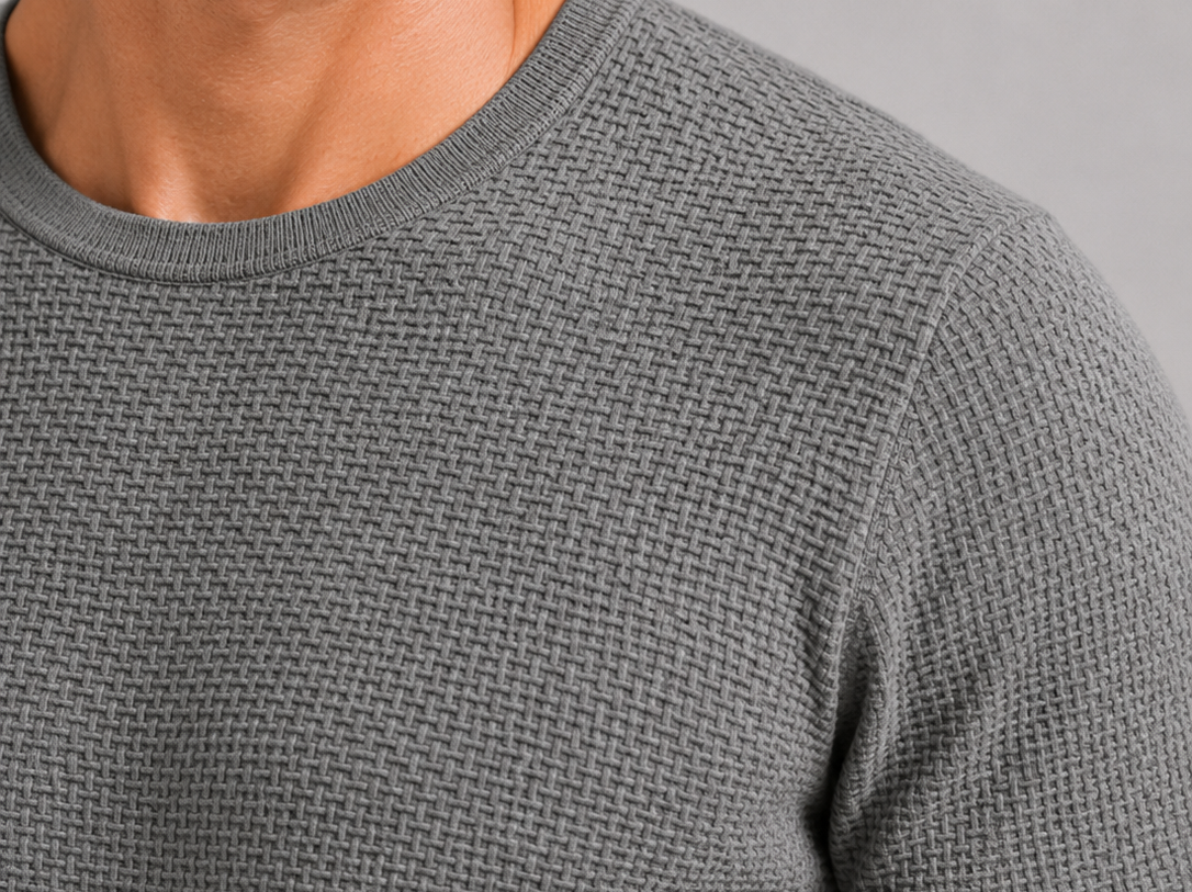 Nolan - Men's Breathable Mesh Crew Neck T-Shirt