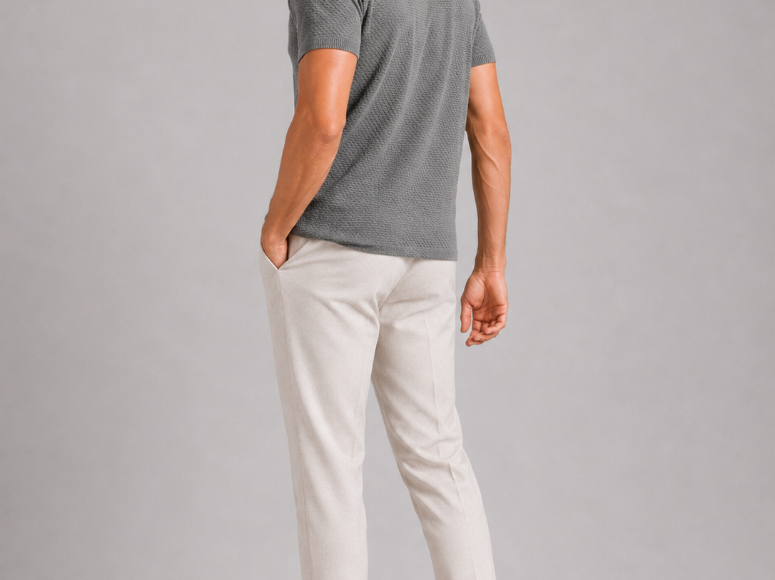 Nolan - Men's Breathable Mesh Crew Neck T-Shirt