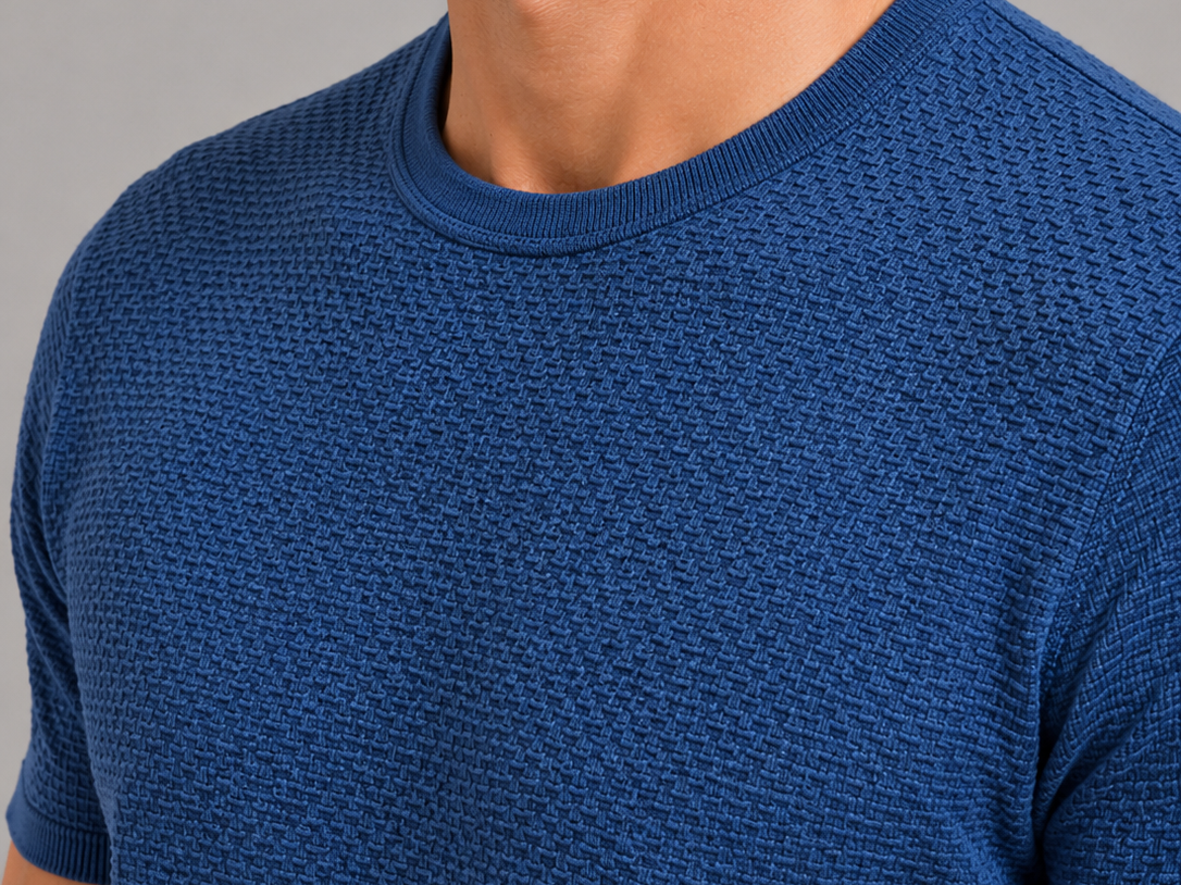 Nolan - Men's Breathable Mesh Crew Neck T-Shirt