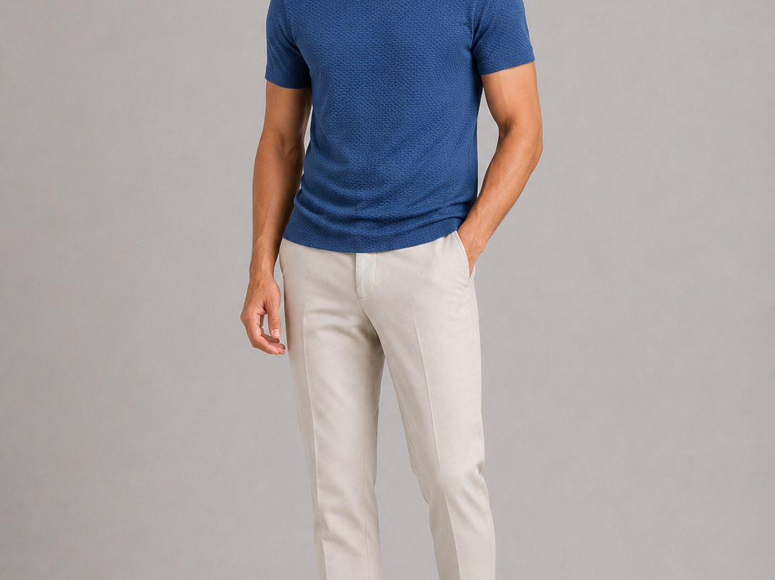 Nolan - Men's Breathable Mesh Crew Neck T-Shirt