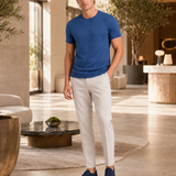 Nolan - Men's Breathable Mesh Crew Neck T-Shirt