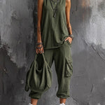 Green urban chic set
