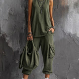 Green urban chic set