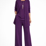Orlaith - Women's Formal Three-Piece Set - Purple