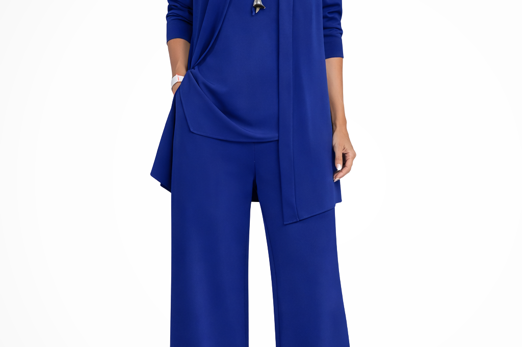 Orlaith - Women's Formal Three-Piece Set - Blue