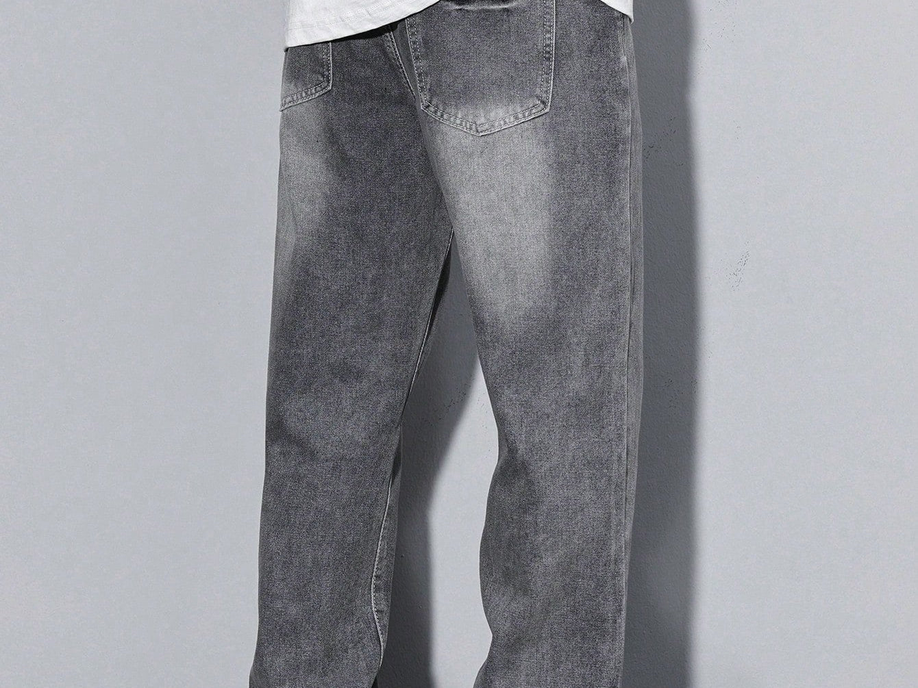 Orson - Men's Straight Fit Cotton-Blend Jeans