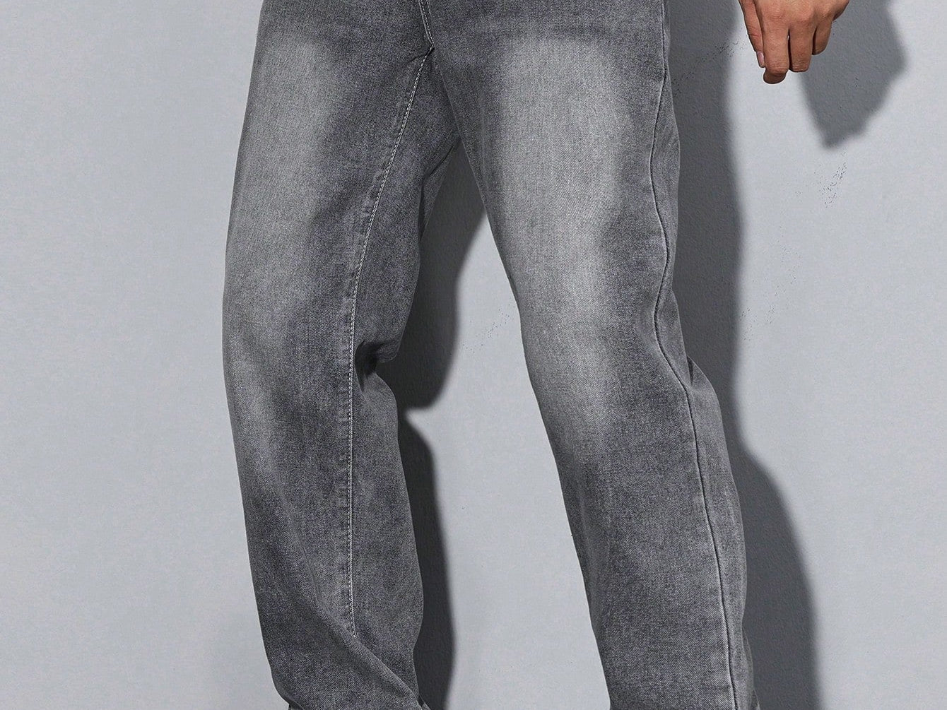 Orson - Men's Straight Fit Cotton-Blend Jeans