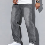 Orson - Men's Straight Fit Cotton-Blend Jeans