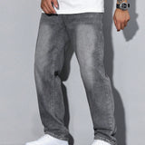 Orson - Men's Straight Fit Cotton-Blend Jeans