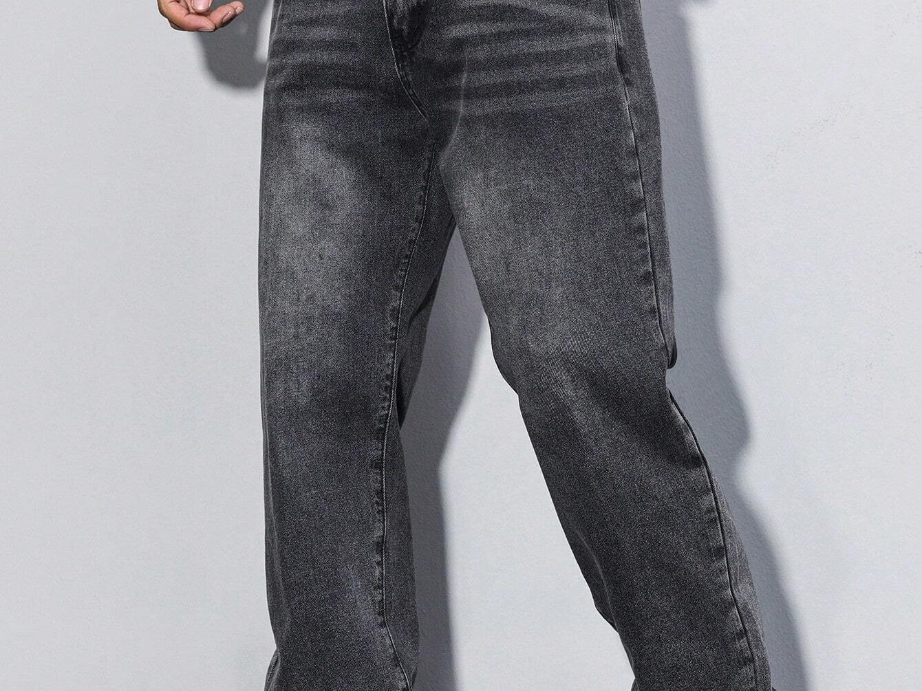 Orson - Men's Straight Fit Cotton-Blend Jeans