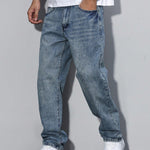 Orson - Men's Straight Fit Cotton-Blend Jeans