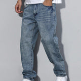 Orson - Men's Straight Fit Cotton-Blend Jeans