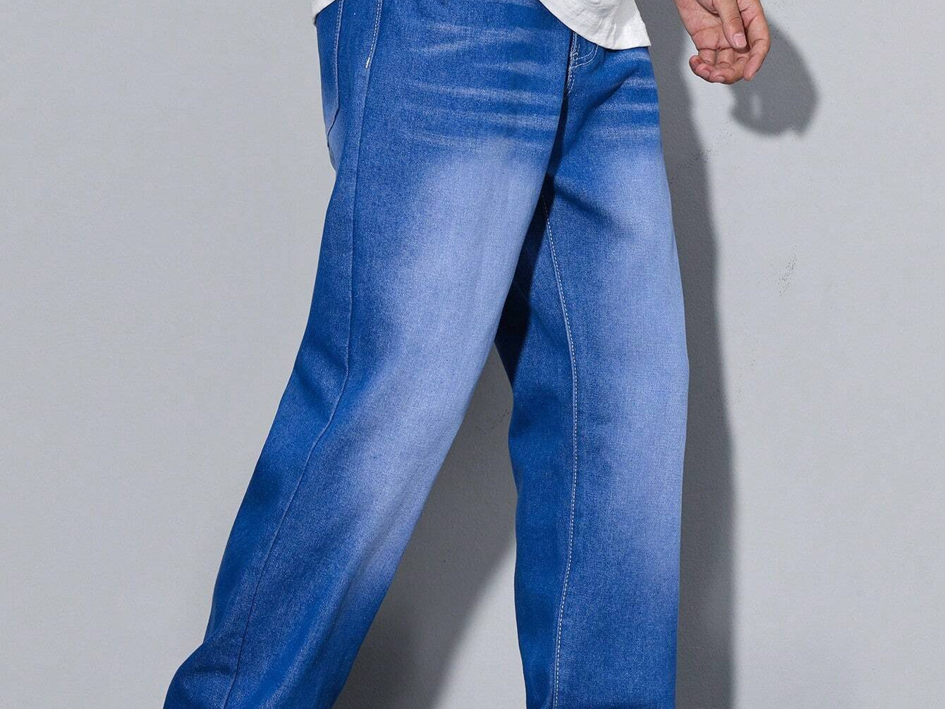 Orson - Men's Straight Fit Cotton-Blend Jeans