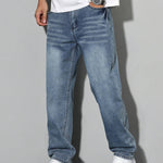 Orson - Men's Straight Fit Cotton-Blend Jeans