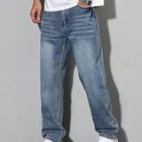 Orson - Men's Straight Fit Cotton-Blend Jeans