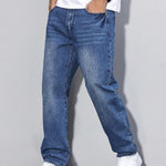 Orson - Men's Straight Fit Cotton-Blend Jeans