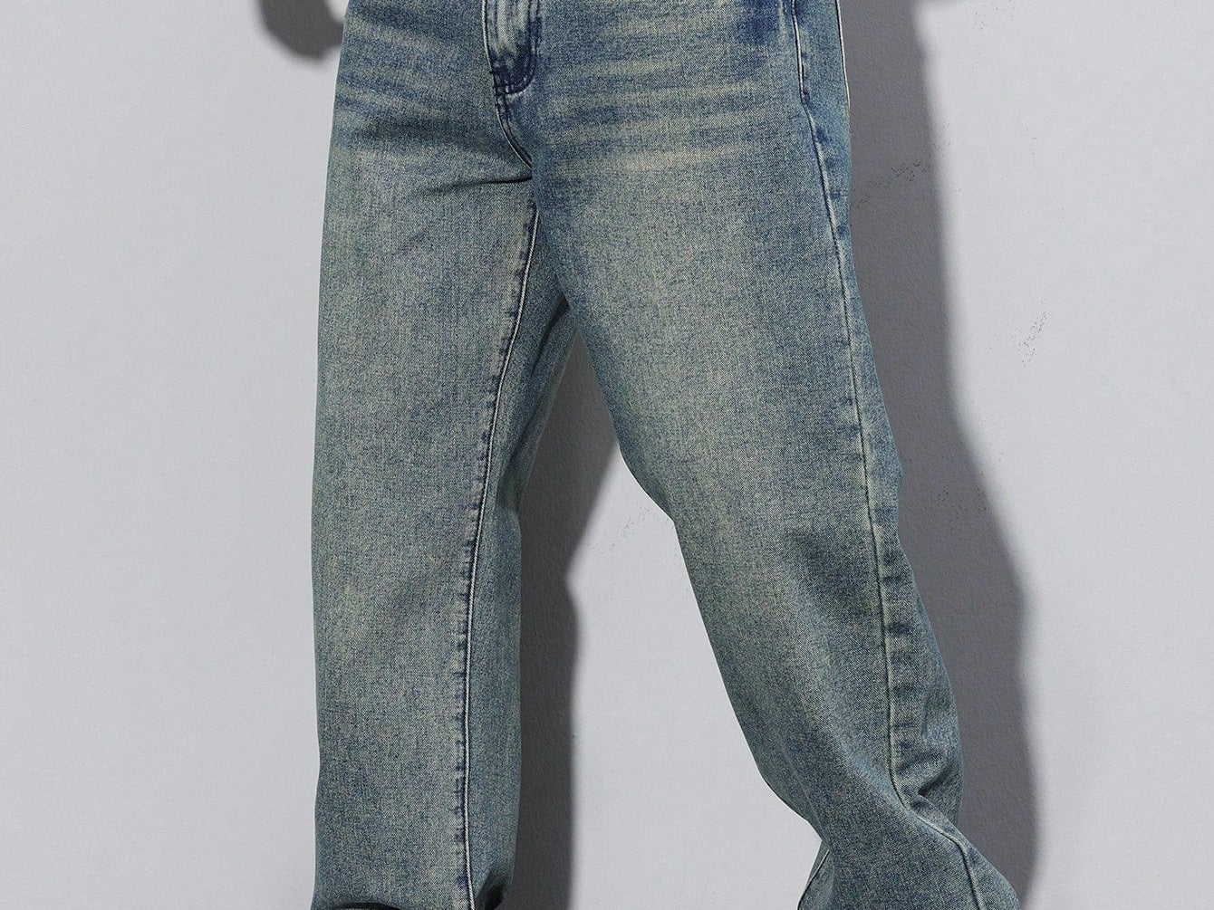 Orson - Men's Straight Fit Cotton-Blend Jeans