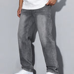 Orson - Men's Straight Fit Cotton-Blend Jeans