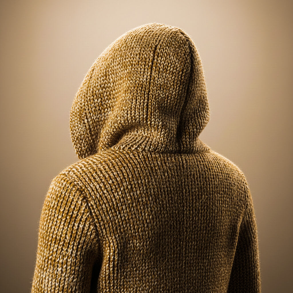Peregrine - Men's Wool-Blend Knit Hooded Cardigan