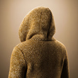 Peregrine - Men's Wool-Blend Knit Hooded Cardigan