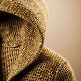 Peregrine - Men's Wool-Blend Knit Hooded Cardigan