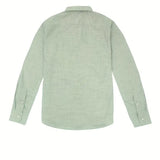 Rafe - Men's Tailored Button-Up Shirt with Contrast Collar and Cuffs