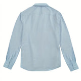 Rafe - Men's Tailored Button-Up Shirt with Contrast Collar and Cuffs