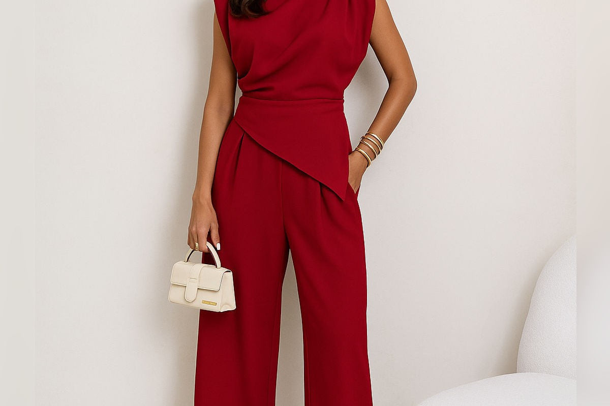 Women's Wrinkle-Free Two-Piece Set | Polished Everyday Matching Set
