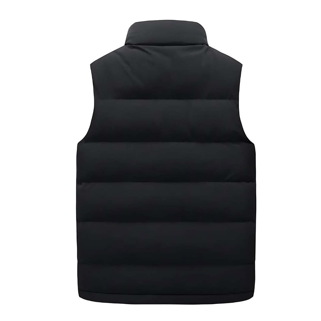 Roderick - Men's Lightweight Padded Gilet with Stand Collar