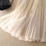 Rozalie - Women's High-Waisted Pleated Midi Skirt