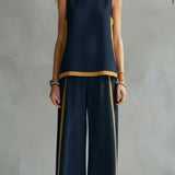 Seraphine Contrast Trim Set - full look