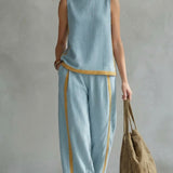 Seraphine Contrast Trim Set - detail view