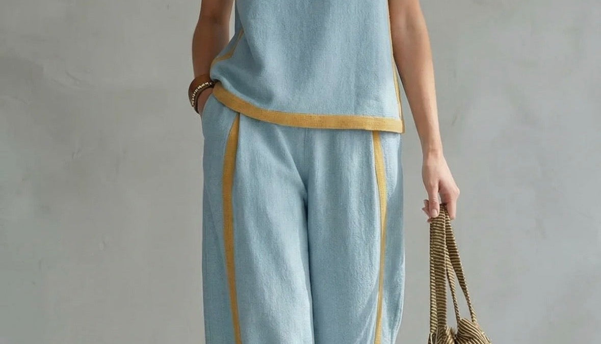 Seraphine Contrast Trim Set - detail view