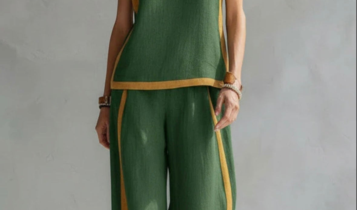 Seraphine Contrast Trim Set - styled view