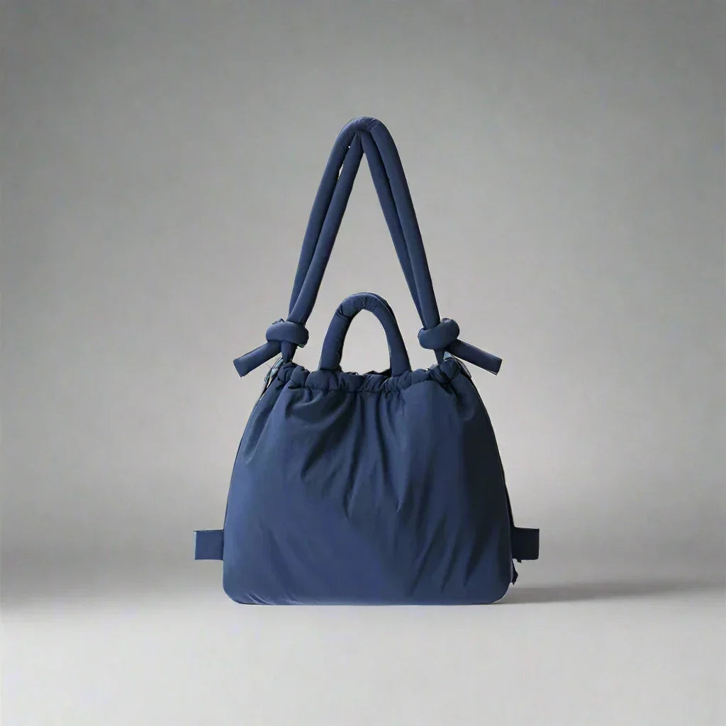 Quilted Puffer Tote Bag | Soft Padded Everyday Carryall