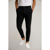 Soren - Men's Slim Fit Chino Trousers - Black