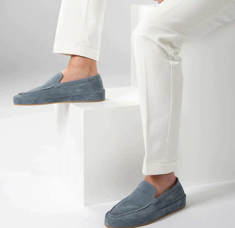 Sterling - Men's Soft Cushion Sole Slip-On Loafers