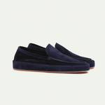 Sterling - Men's Soft Cushion Sole Slip-On Loafers - Blue