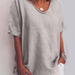 Grey short sleeve t-shirt