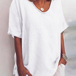 White short sleeve t-shirt