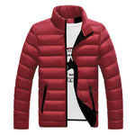 Thaddeus - Men's High Collar Lined Puffer Jacket