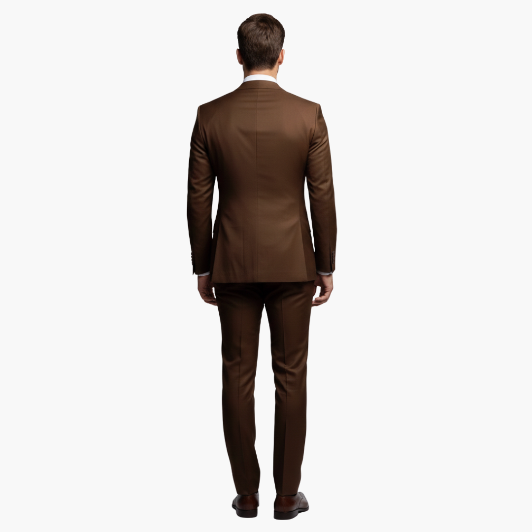 Travis - Men's Tapered Two-Piece Suit in Extended Sizes