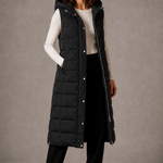 Vanya - Women's Hooded Gilet - Black