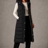 Vanya - Women's Hooded Gilet - Black