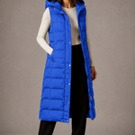 Vanya - Women's Hooded Gilet - Royal Blue
