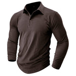 Vaughn - Men's Long-Sleeve Stretch Polo Shirt
