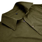 Vaughn - Men's Long-Sleeve Stretch Polo Shirt
