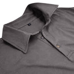 Vaughn - Men's Long-Sleeve Stretch Polo Shirt